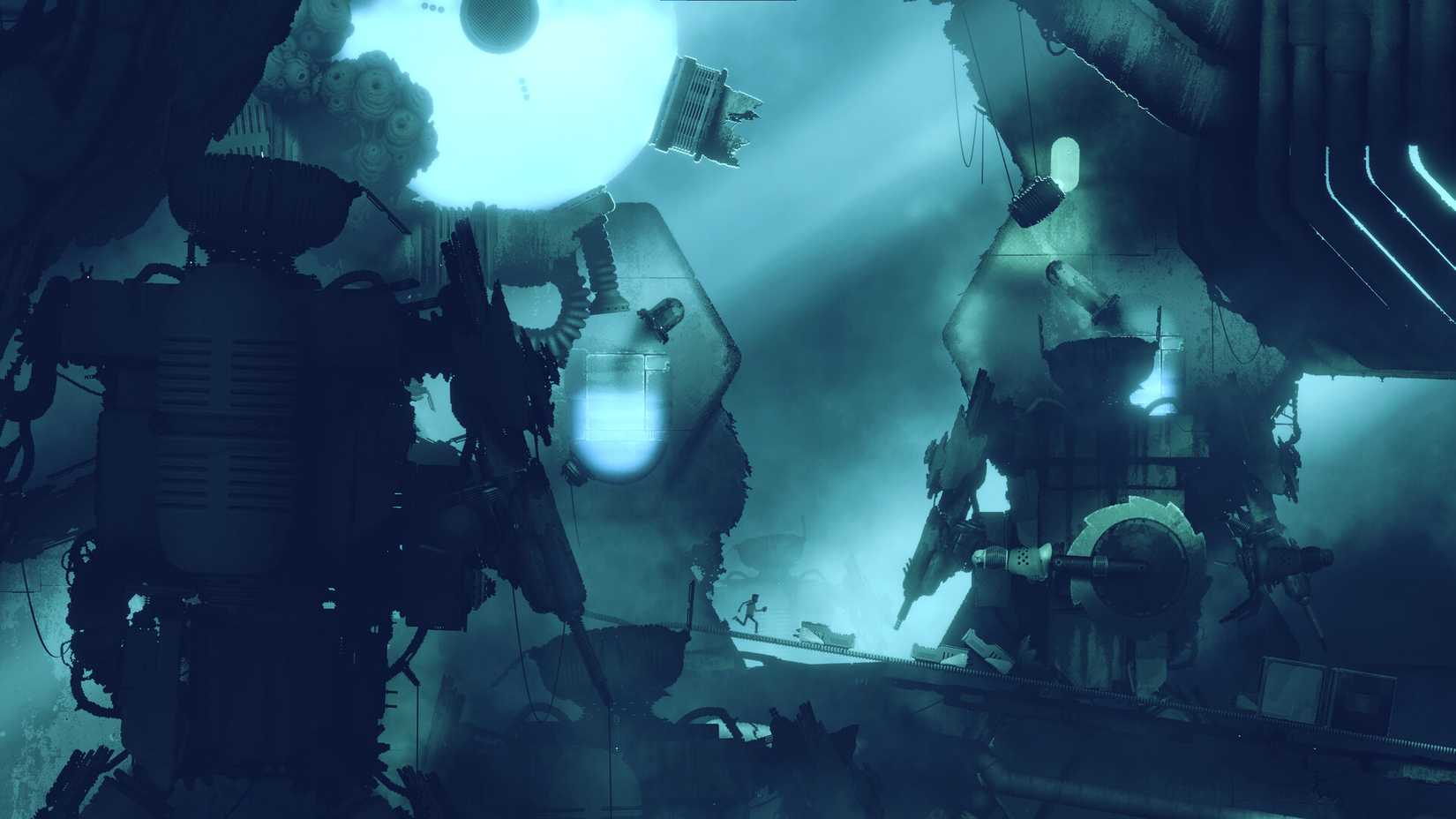 A surreal blue level appears in Bionic Bay.