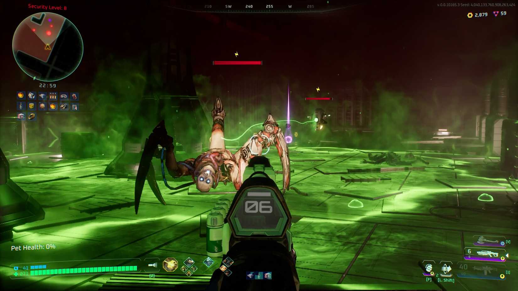Combat encounter in Deadzone: Rogue