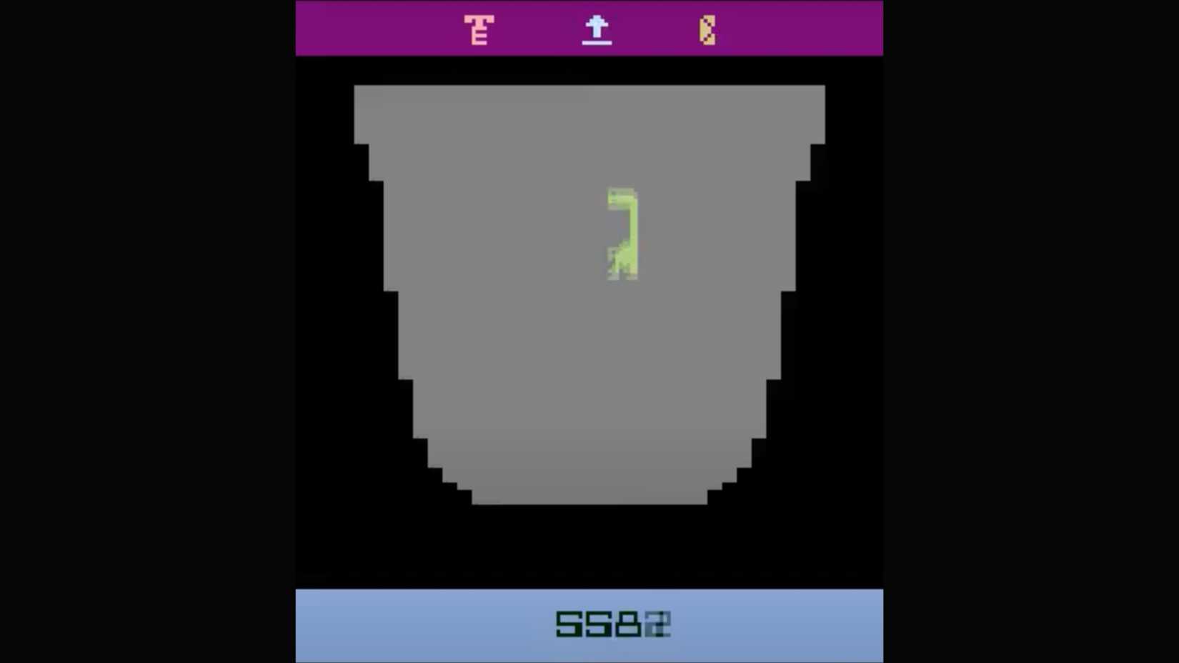 E.T. floats in a pit in the video game of the same name