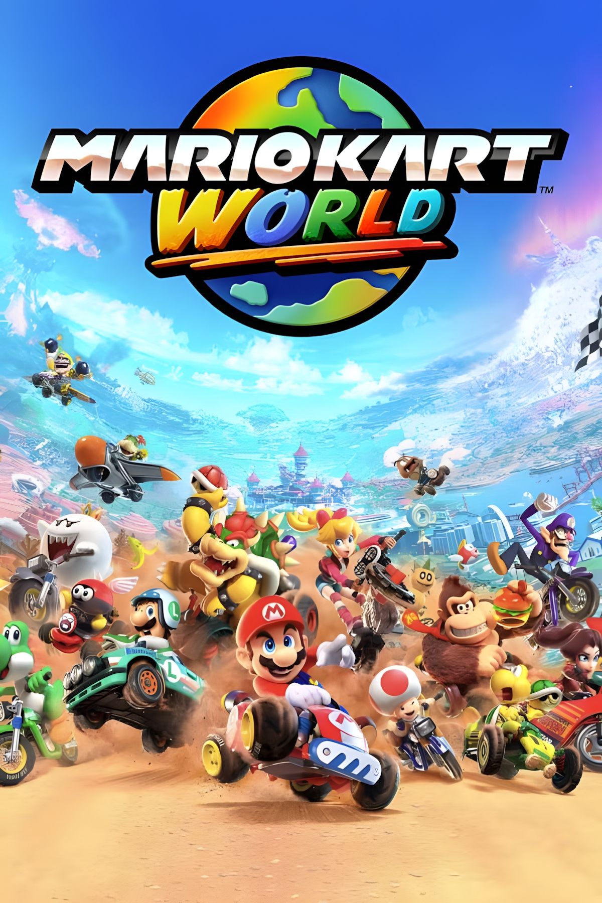 MARIOKART WORLD パッケージ版 Mario Kart World for Nintendo Switch 2 Brand New - Fast Free